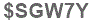The text to enter in the texbox below is: $SGW7Y