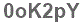 The text to enter in the texbox below is: 0oK2pY