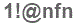 The text to enter in the texbox below is: 1!@nfn