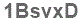 The text to enter in the texbox below is: 1BsvxD