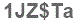 The text to enter in the texbox below is: 1JZ$Ta