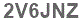 The text to enter in the texbox below is: 2V6JNZ