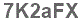 The text to enter in the texbox below is: 7K2aFX