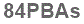 The text to enter in the texbox below is: 84PBAs