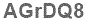 The text to enter in the texbox below is: AGrDQ8