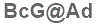 The text to enter in the texbox below is: BcG@Ad