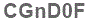 The text to enter in the texbox below is: CGnD0F
