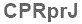 The text to enter in the texbox below is: CPRprJ