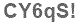 The text to enter in the texbox below is: CY6qS!