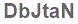 The text to enter in the texbox below is: DbJtaN