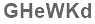The text to enter in the texbox below is: GHeWKd