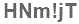 The text to enter in the texbox below is: HNm!jT
