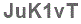 The text to enter in the texbox below is: JuK1vT