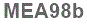 The text to enter in the texbox below is: MEA98b