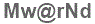 The text to enter in the texbox below is: Mw@rNd