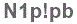 The text to enter in the texbox below is: N1p!pb