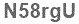 The text to enter in the texbox below is: N58rgU