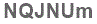 The text to enter in the texbox below is: NQJNUm