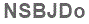 The text to enter in the texbox below is: NSBJDo