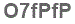 The text to enter in the texbox below is: O7fPfP