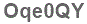 The text to enter in the texbox below is: Oqe0QY