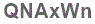 The text to enter in the texbox below is: QNAxWn