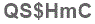 The text to enter in the texbox below is: QS$HmC