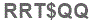 The text to enter in the texbox below is: RRT$QQ