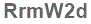 The text to enter in the texbox below is: RrmW2d