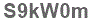 The text to enter in the texbox below is: S9kW0m