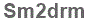 The text to enter in the texbox below is: Sm2drm