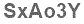 The text to enter in the texbox below is: SxAo3Y