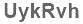 The text to enter in the texbox below is: UykRvh