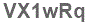 The text to enter in the texbox below is: VX1wRq