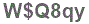 The text to enter in the texbox below is: W$Q8qy