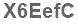 The text to enter in the texbox below is: X6EefC