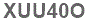 The text to enter in the texbox below is: XUU40O