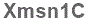 The text to enter in the texbox below is: Xmsn1C