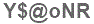 The text to enter in the texbox below is: Y$@oNR
