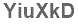 The text to enter in the texbox below is: YiuXkD