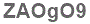 The text to enter in the texbox below is: ZAOgO9