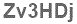 The text to enter in the texbox below is: Zv3HDj