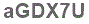 The text to enter in the texbox below is: aGDX7U