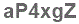 The text to enter in the texbox below is: aP4xgZ