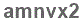 The text to enter in the texbox below is: amnvx2