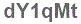 The text to enter in the texbox below is: dY1qMt