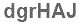 The text to enter in the texbox below is: dgrHAJ