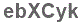The text to enter in the texbox below is: ebXCyk
