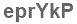 The text to enter in the texbox below is: eprYkP