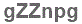 The text to enter in the texbox below is: gZZnpg